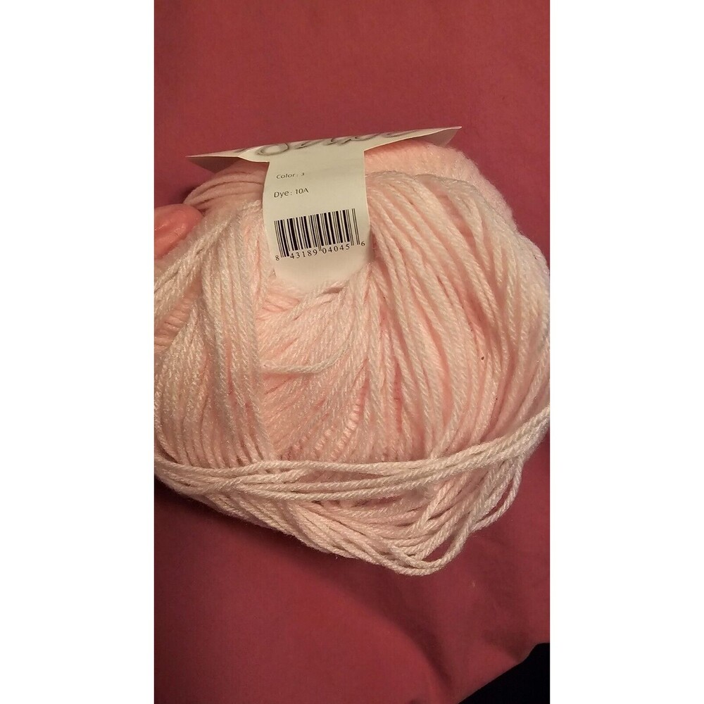 New Babe Yarn Skein Ball Purple  180 Yards 50g Acrylic 80 yards